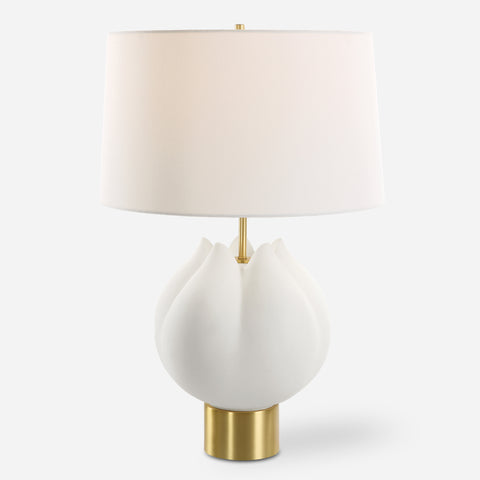 Uttermost In Bloom White Table Lamp