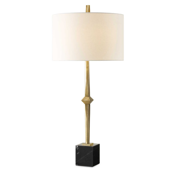 Uttermost Suranne Antique Brass Table Lamp