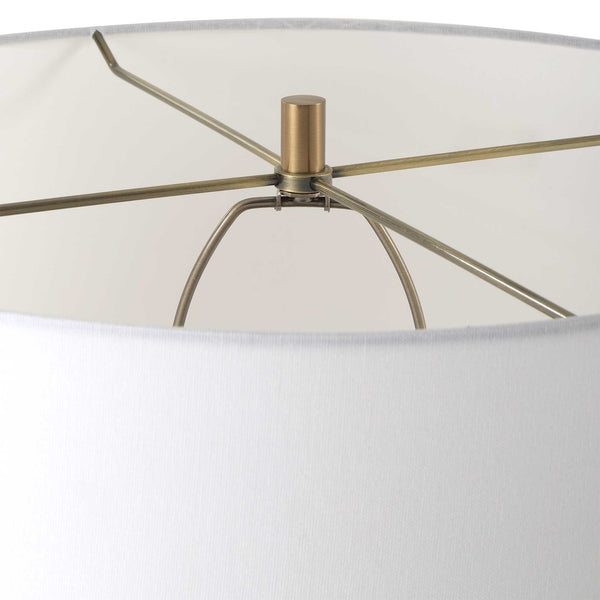 Uttermost Knox Travertine Floor Lamp