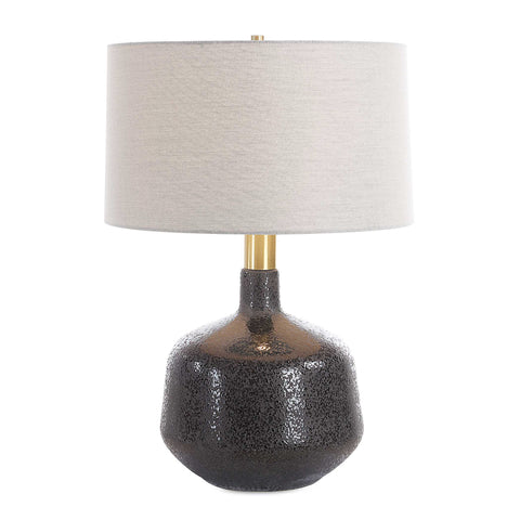 Uttermost Flanagan Mottled Gloss Table Lamp