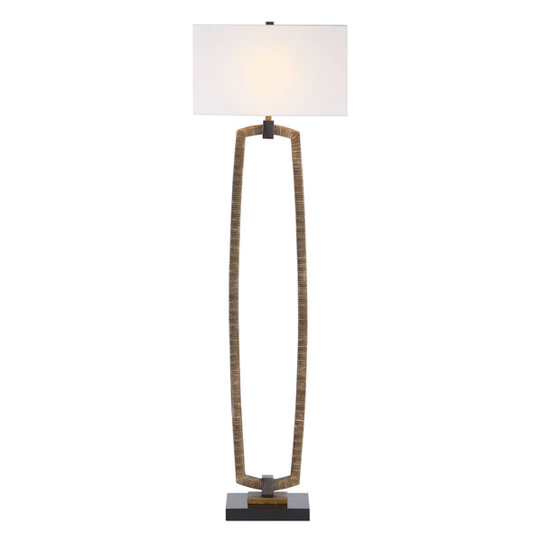 Uttermost Relic Gold Floor Lamp