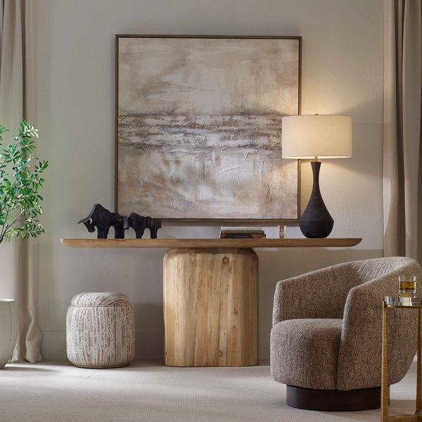 Uttermost Helston Dark Charcoal Table Lamp