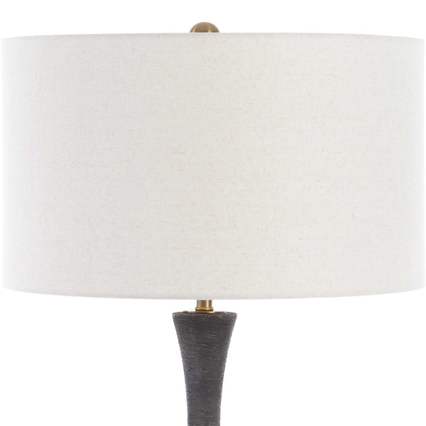 Uttermost Helston Dark Charcoal Table Lamp