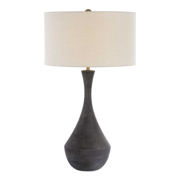Uttermost Helston Dark Charcoal Table Lamp