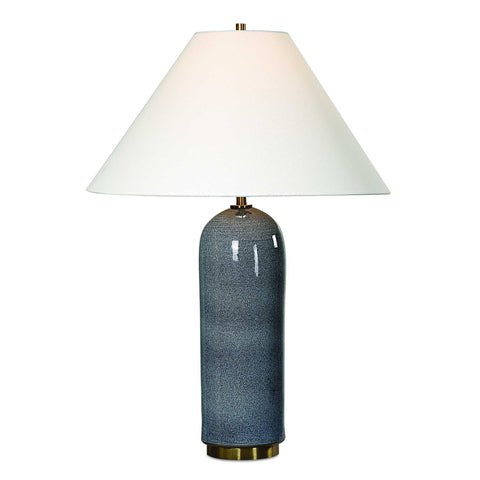 Uttermost Mayetta Deep Blue Table Lamp