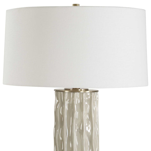 Uttermost Parilli Taupe Gray Table Lamp