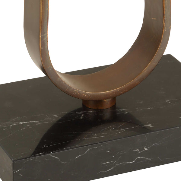 Uttermost Galloway Minimalist Bronze Floor Lamp