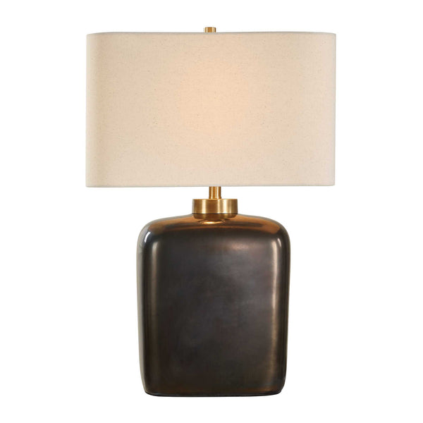 Uttermost Quentin Dark Bronze Table Lamp