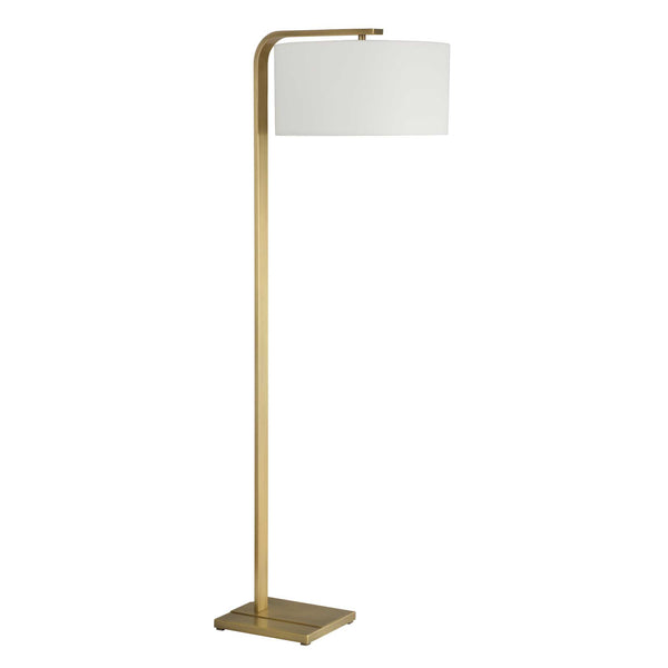 Uttermost Laight Antique Brass Floor Lamp