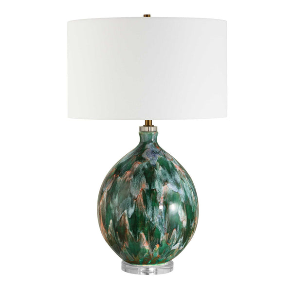 Uttermost Mihaela Drip Glaze Table Lamp