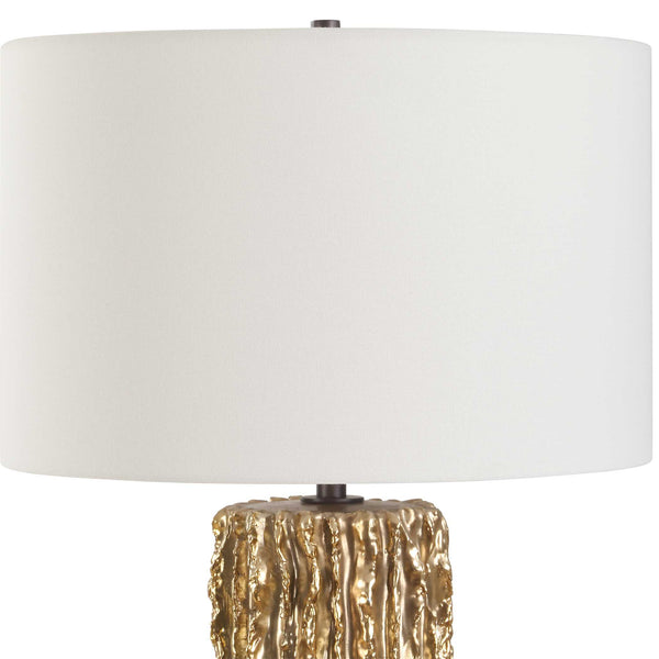 Uttermost Echo Golden Table Lamp