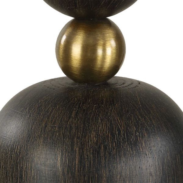 Uttermost McQuinn Dark Walnut Table Lamp