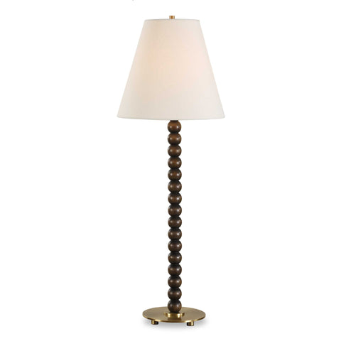 Uttermost Gallus Wood Spheres Table Lamp