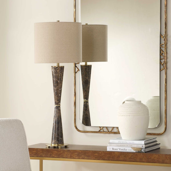Uttermost Jameson Marble Cones Table Lamp
