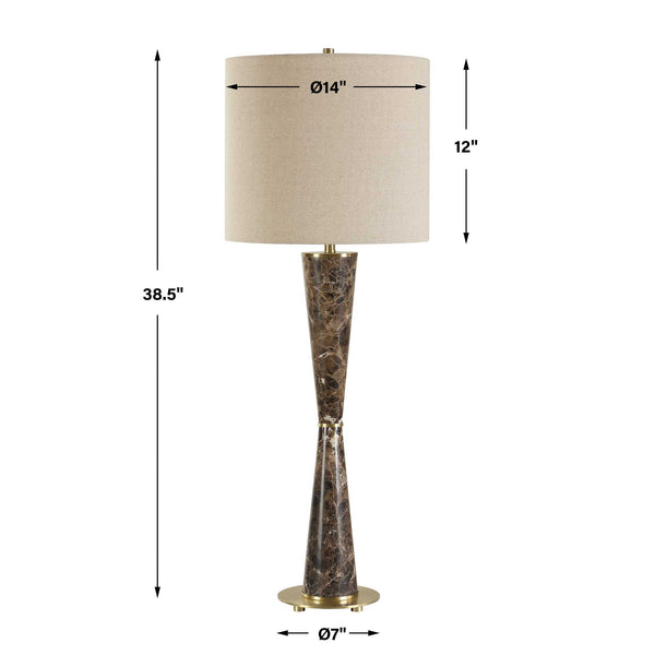 Uttermost Jameson Marble Cones Table Lamp