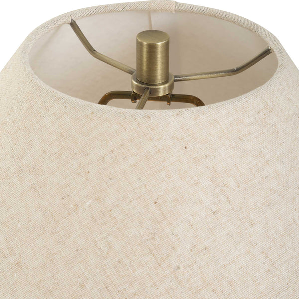 Uttermost Javary Matte Beige Table Lamp