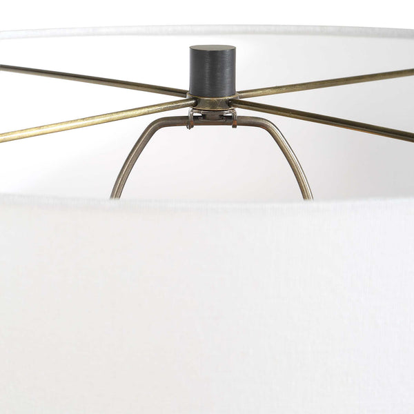 Uttermost Rock Of Ages Rust Brown Table Lamp