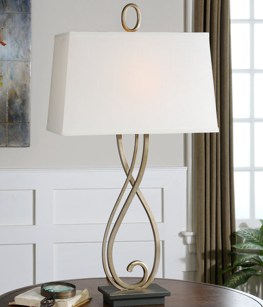 Uttermost Ferndale Scroll Metal Lamp