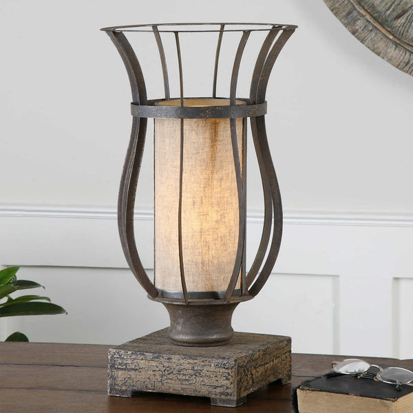 Uttermost Minozzo Bronze Accent Lamp