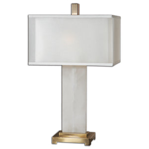 Uttermost Athanas Alabaster Lamp