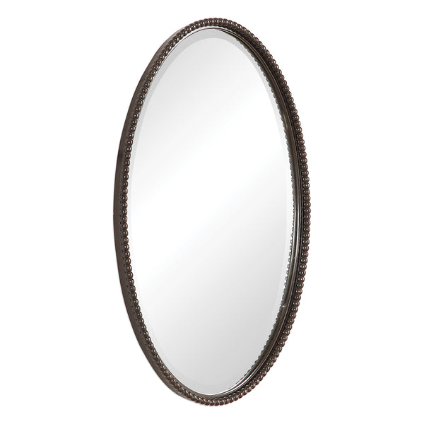 Uttermost Sherise Bronze Oval Mirror