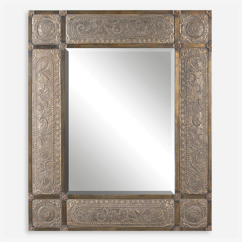 Uttermost Harvest Serenity Champagne Gold Mirror