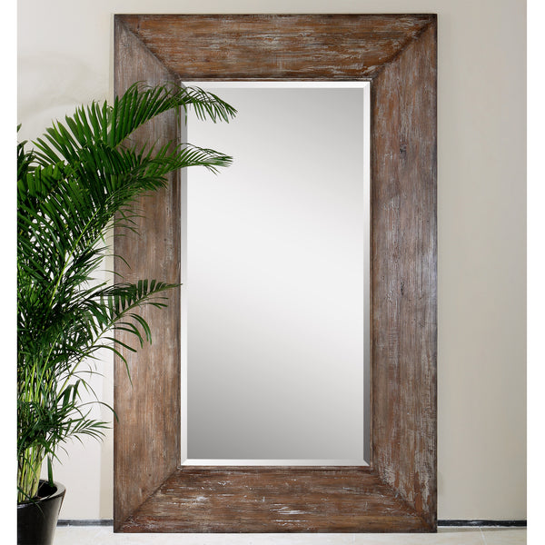 Uttermost Langford Large Wood Mirror