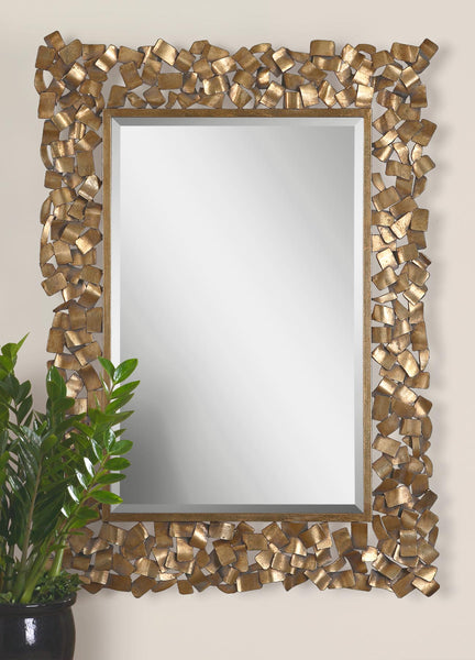 Uttermost Capulin Antique Gold Mirror