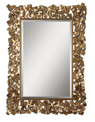 Uttermost Capulin Antique Gold Mirror