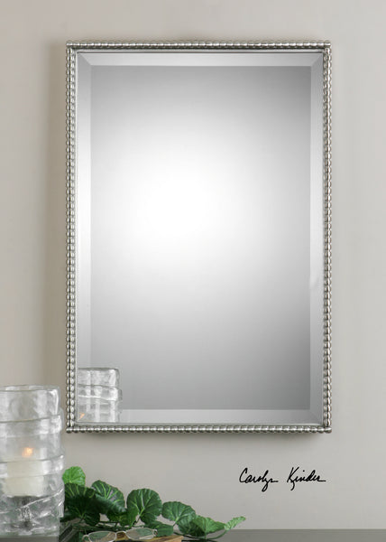 Uttermost Sherise Brushed Nickel Mirror