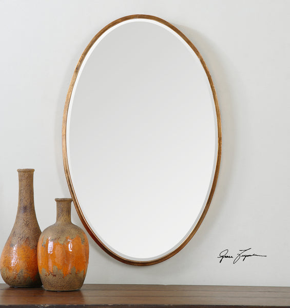 Uttermost Herleva Gold Oval Mirror