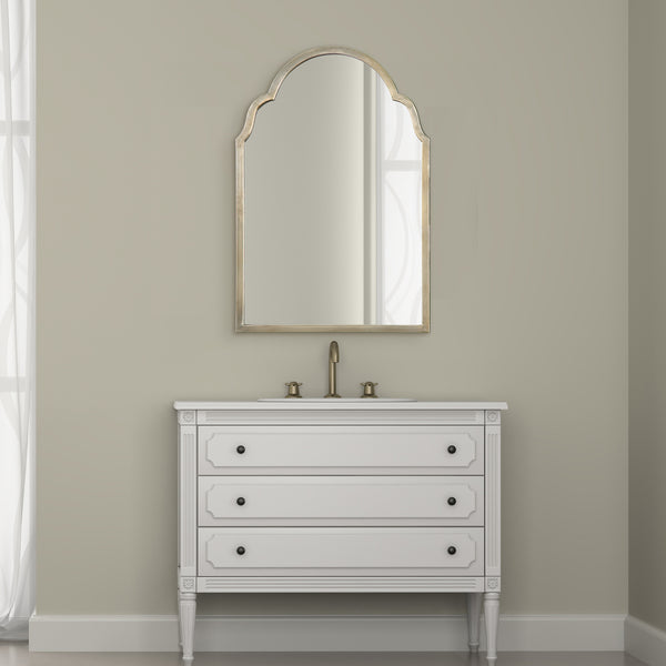 Uttermost Brayden Petite Silver Arch Mirror