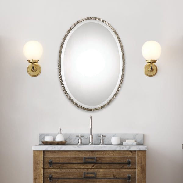 Uttermost Annadel Oval Wall Mirror