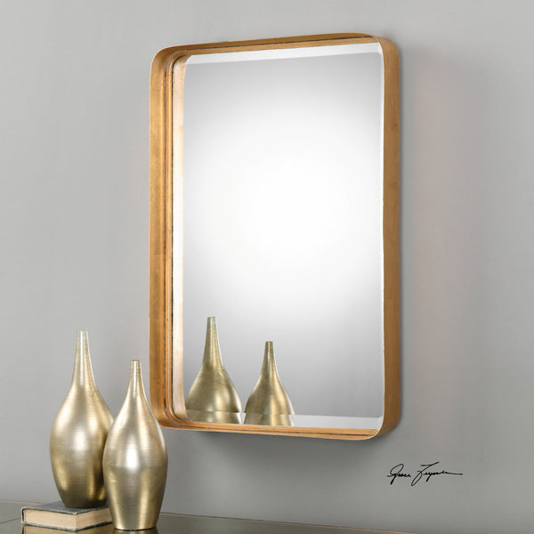 Uttermost Crofton Antique Gold Mirror