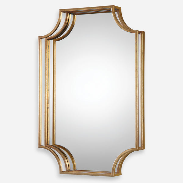 Uttermost Lindee Gold Wall Mirror