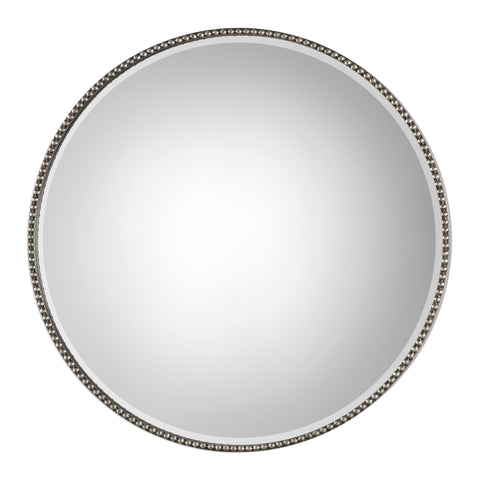 Uttermost Stefania Beaded Round Mirror