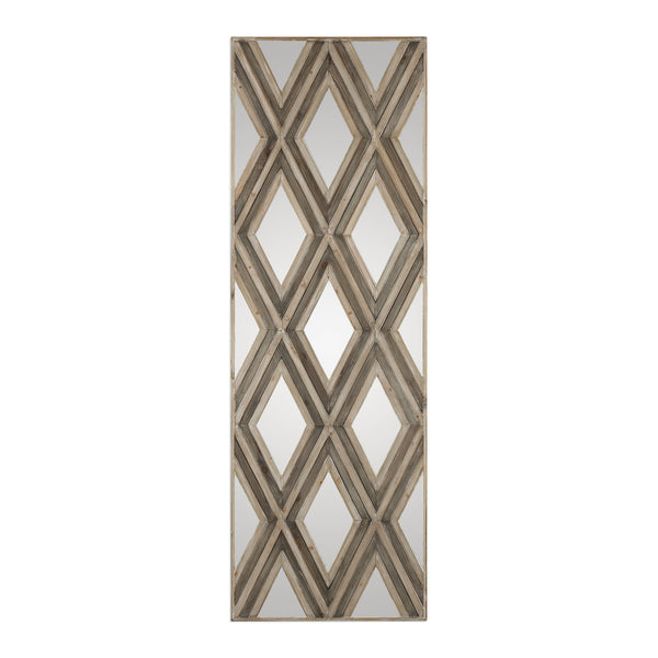 Uttermost Tahira Geometric Argyle Pattern Wall Mirror