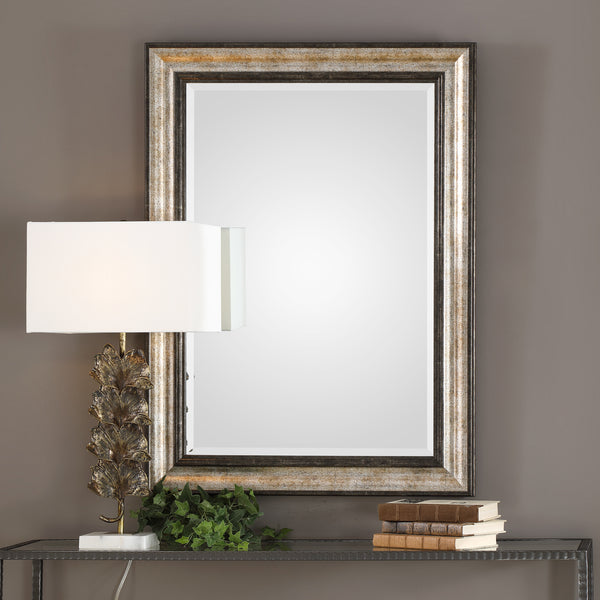 Uttermost Shefford Antiqued Silver Mirror