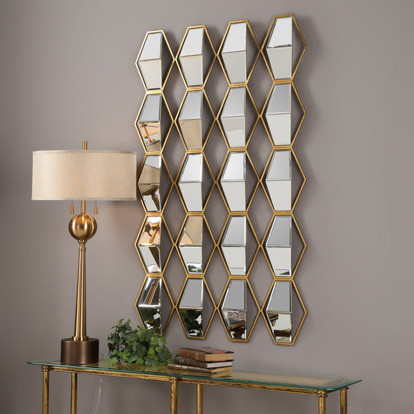 Uttermost Jillian Mirrored Wall Art