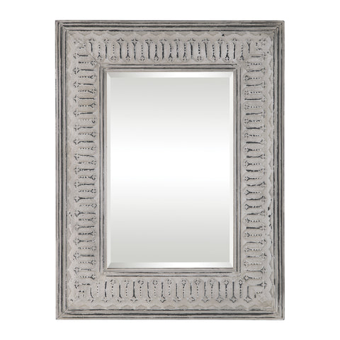 Uttermost Argenton Aged Gray Rectangle Mirror