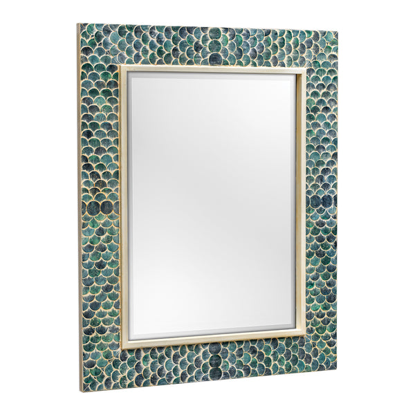 Uttermost Makaria Coastal Blue Mirror