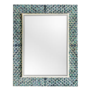 Uttermost Makaria Coastal Blue Mirror