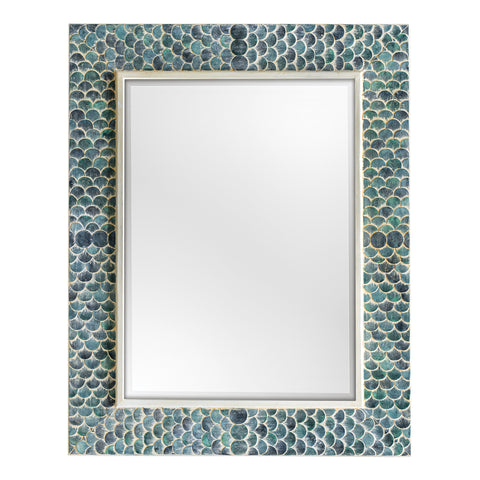 Uttermost Makaria Coastal Blue Mirror