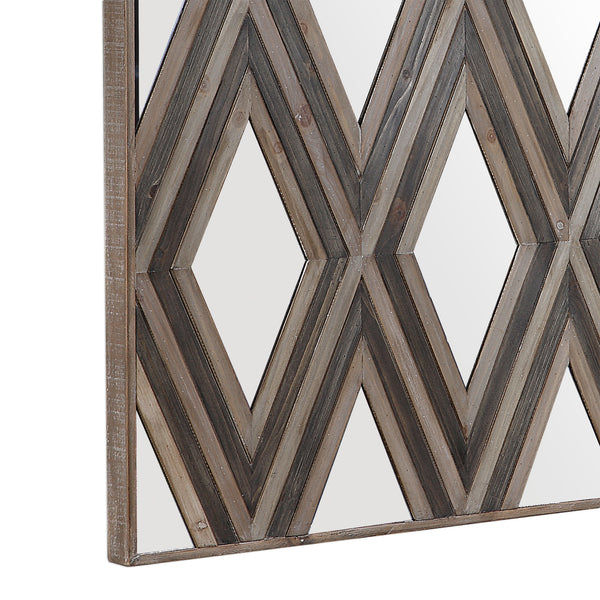 Uttermost Tahira Tahira Geometric Square Wall Mirror