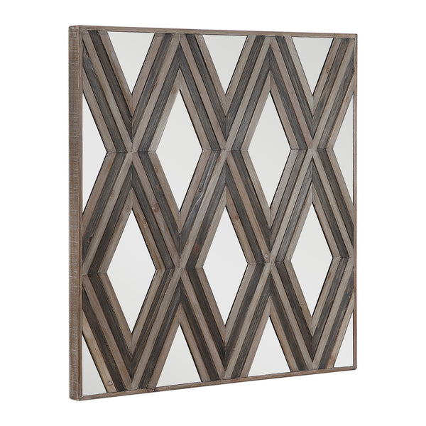 Uttermost Tahira Tahira Geometric Square Wall Mirror