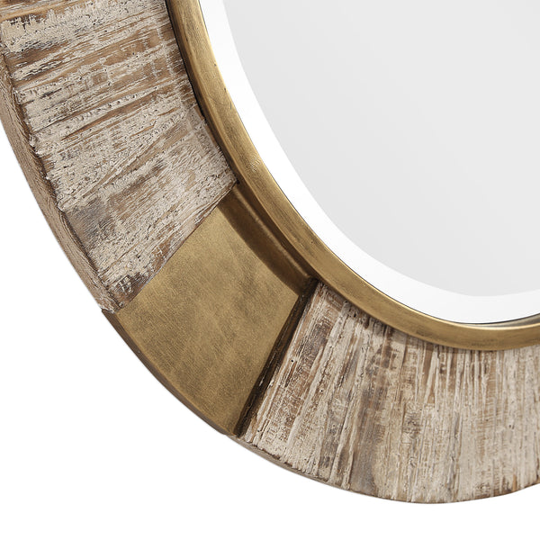 Uttermost Reuben Gold Round Mirror