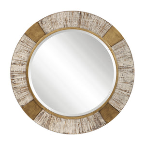 Uttermost Reuben Gold Round Mirror