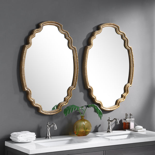 Uttermost Ariane Gold Oval Mirror