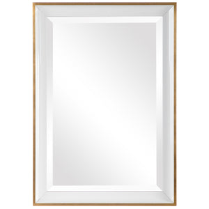 Uttermost Gema White Mirror