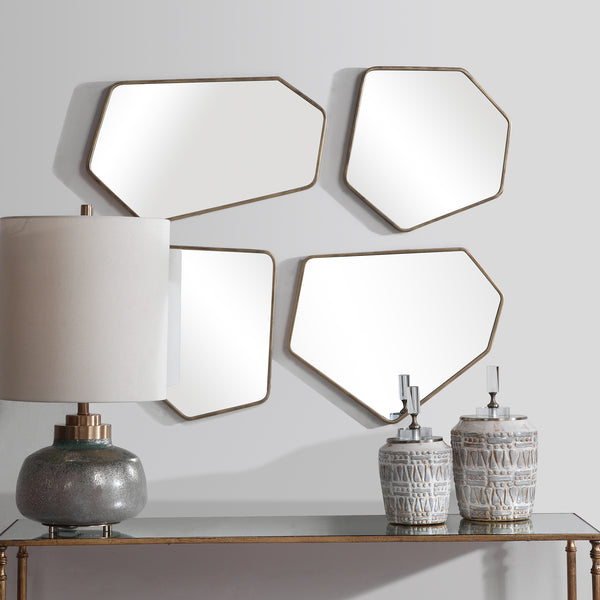 Uttermost Linneah Modern Mirrors, S/4